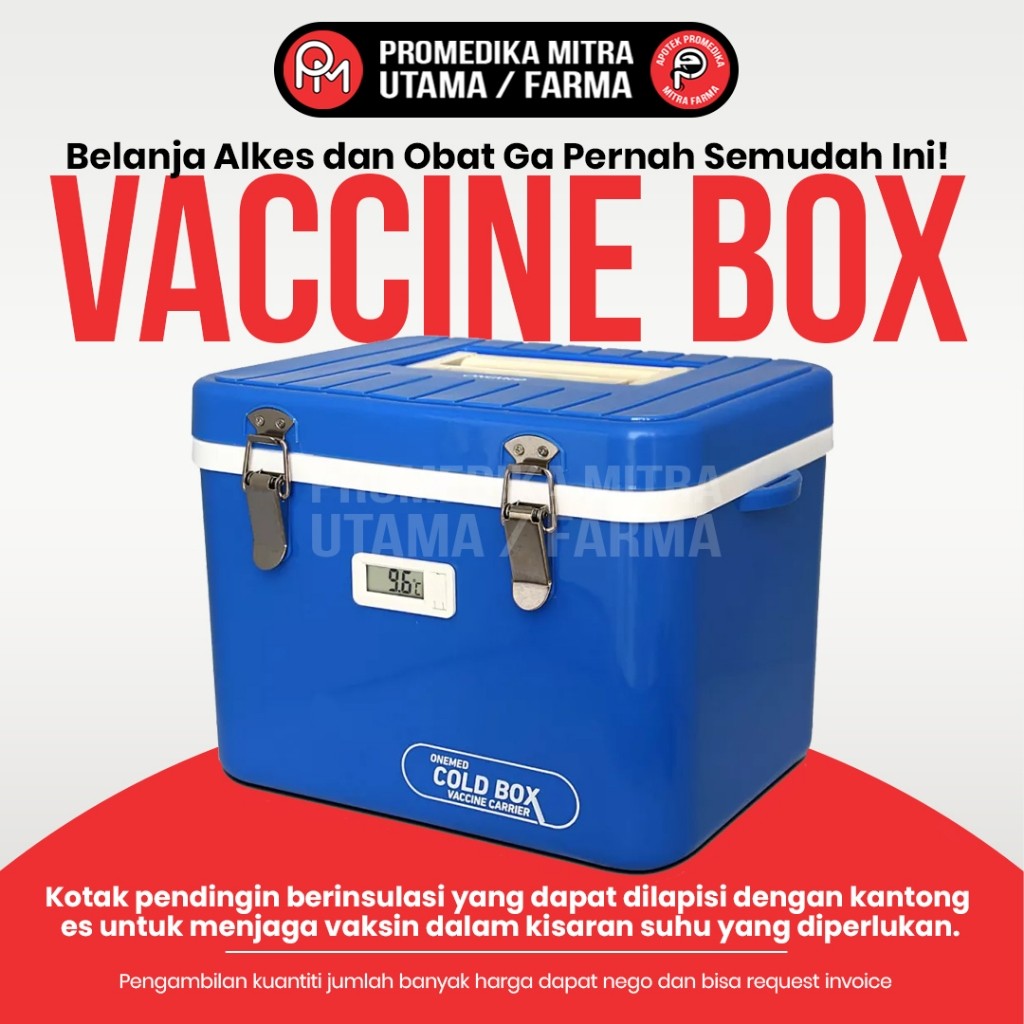 Kotak Vaksin | Cold Box | Vaccine Carrier | Berbagai ukuran dan Merk