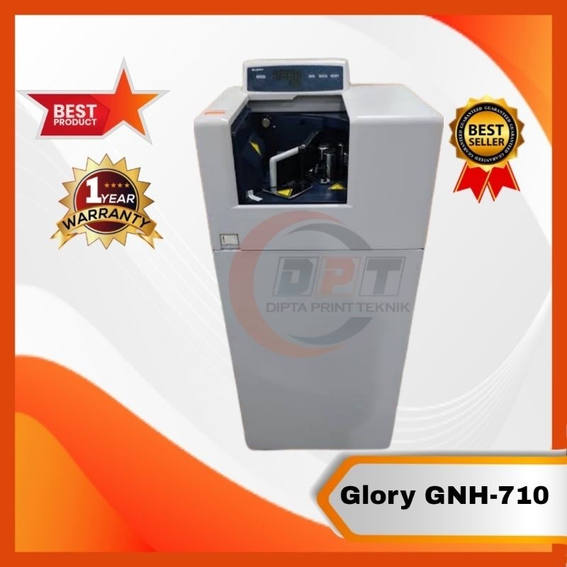 Mesin Hitung Uang Glory GNH710 / GNH-710  1 TahunCO