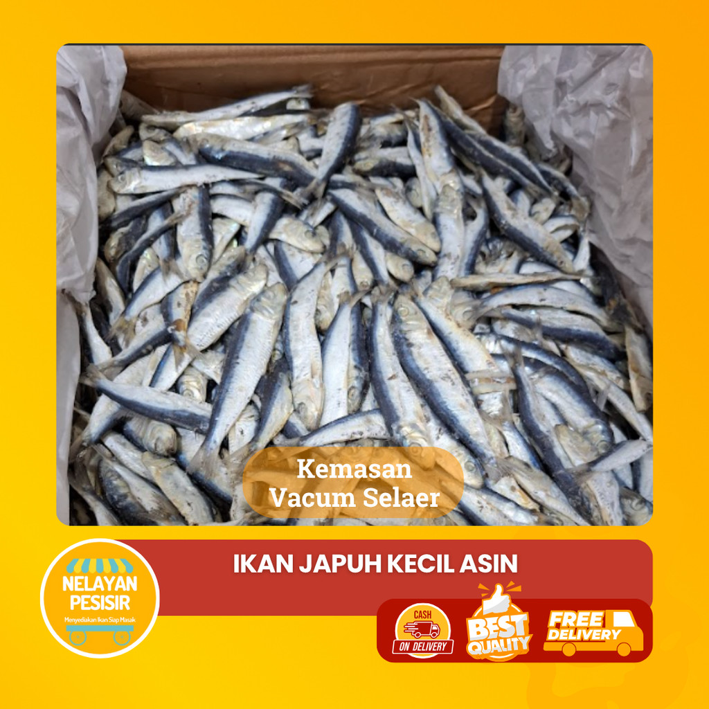 

Ikan Asin Japuh Kecil Tanpa Pengawet Kualitas Premium