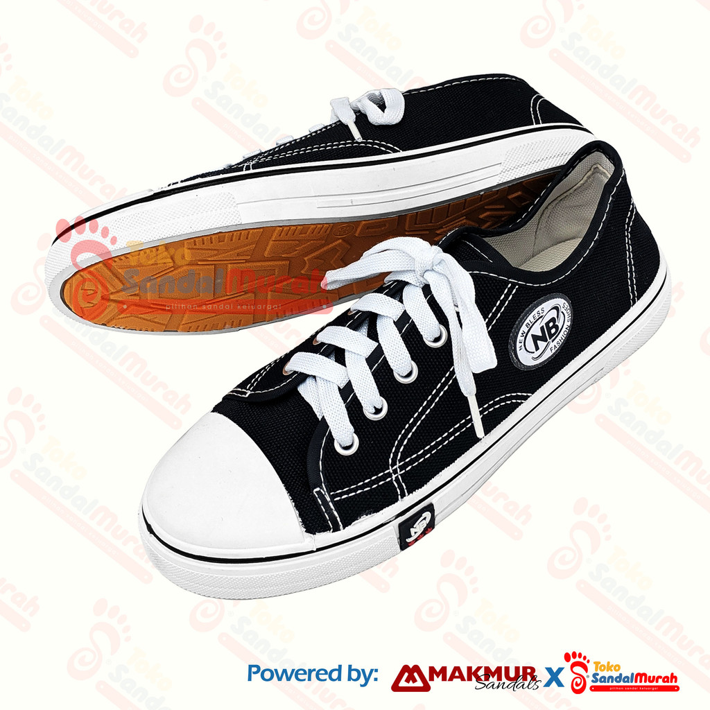Toko Sendal Murah - Sepatu Sekolah Hitam Putih Uk 30 - 43 / Sepatu Untuk Anak SD SMP SMA / Sepatu Ny