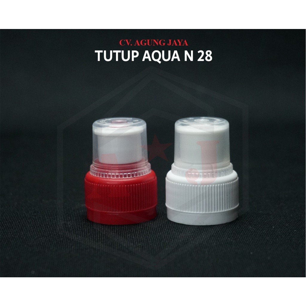 Tutup Botol / Tutup Botol Plastik / Tutup Aqua / Neck 28