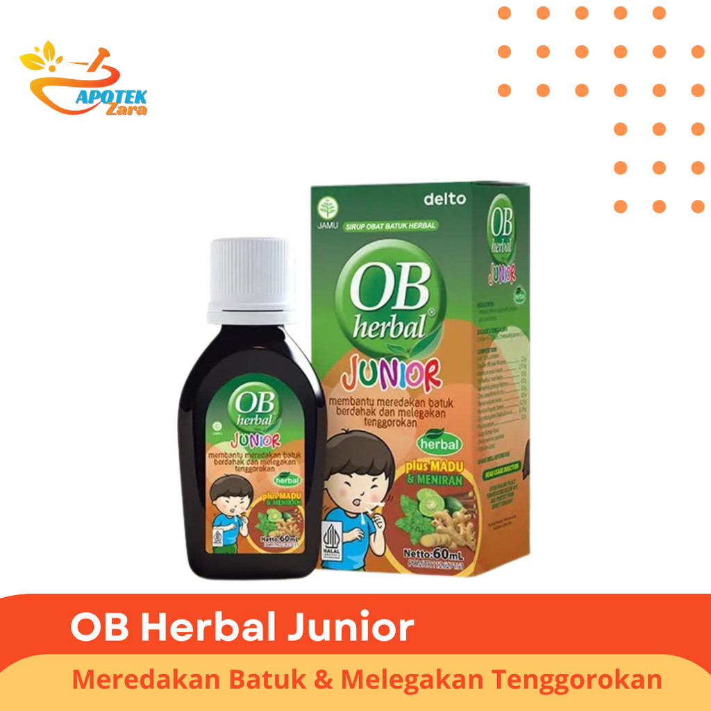 

OB HERBAL JUNIOR 30 ML ANAK