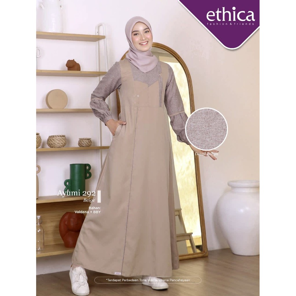 ETHICA  GAMIS DEWASA  AYUMI 292 BEIGE