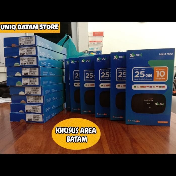 MODEM WIFI MIFI HUAWEI  BUNDLING XL GO [ batam ]