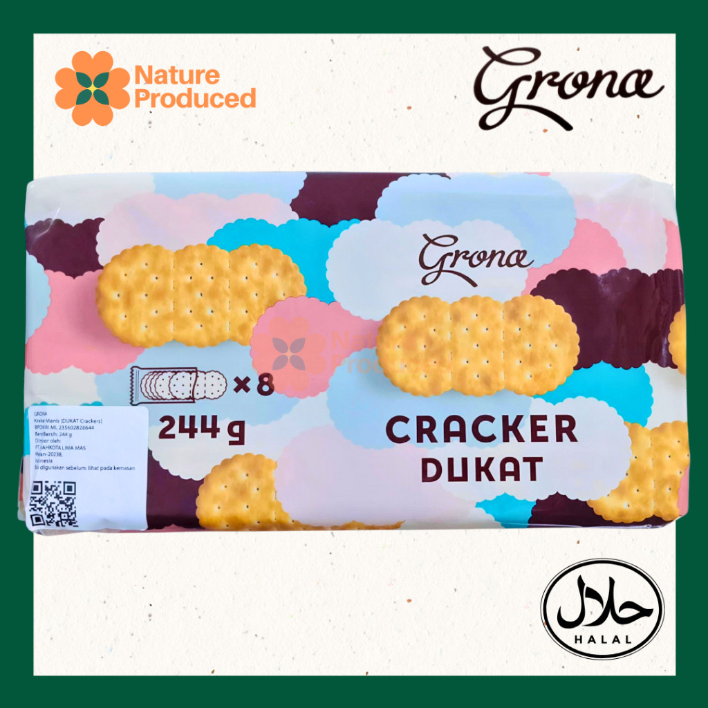 

[Grona] Dukat Cracker – Puff Pastry Renyah dan Manis | Halal | Camilan Impor Berkualitas