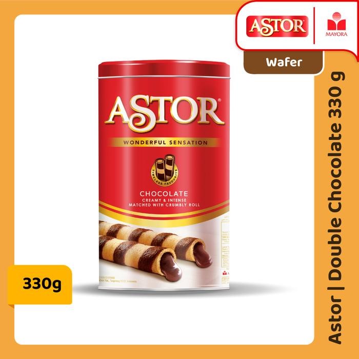 

ASTOR Double Coklat Wafer Stick [330 g] Terlaris