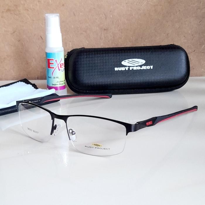 Kacamata Baca Plus Pria Progresif [ Auto Focus Frame Premium - Crmc, Add+3.00