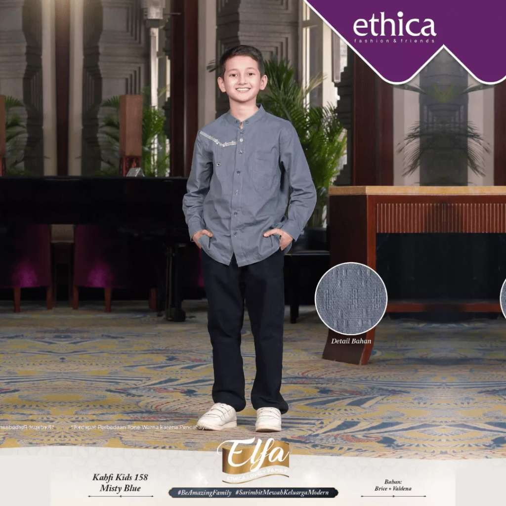 ETHICA KOKO ANAK KAHFI KIDS 158 MISTY BLUE