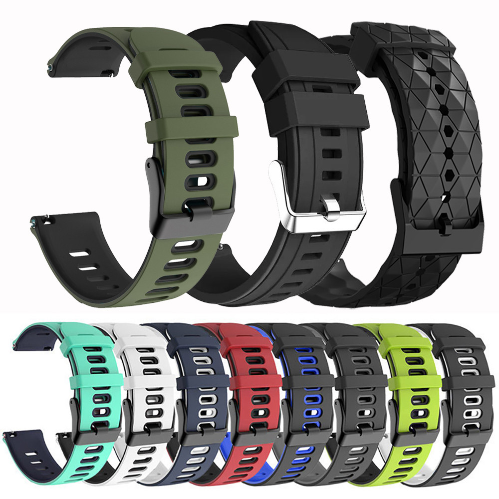 22mm Sport Silicone Straps For LEMFO K22 PRO K27 K37 C20 K56 PRO LEM56 DM50 C22 Smart Watch Band Bra