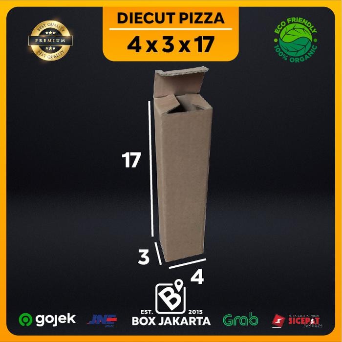 

KARDUS uk 4x3x17 CM Diecut Pizza Corrugated Packaging Box