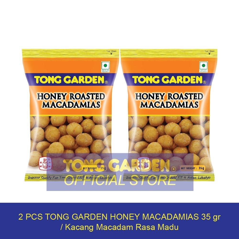 

Tong Garden Kacang Macadamia Manis 35 gr Spesial Promo Bundle 2
