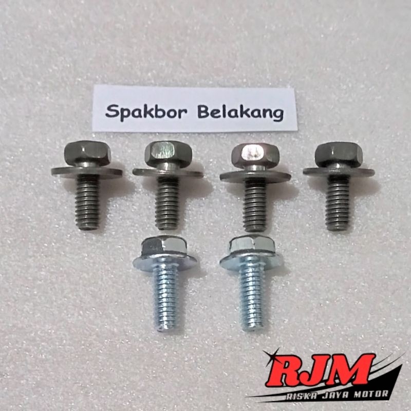 Baut Full Set Cover Bodi Body Spakbor Belakang Honda Supra GTR 150 Fi PGM-FI