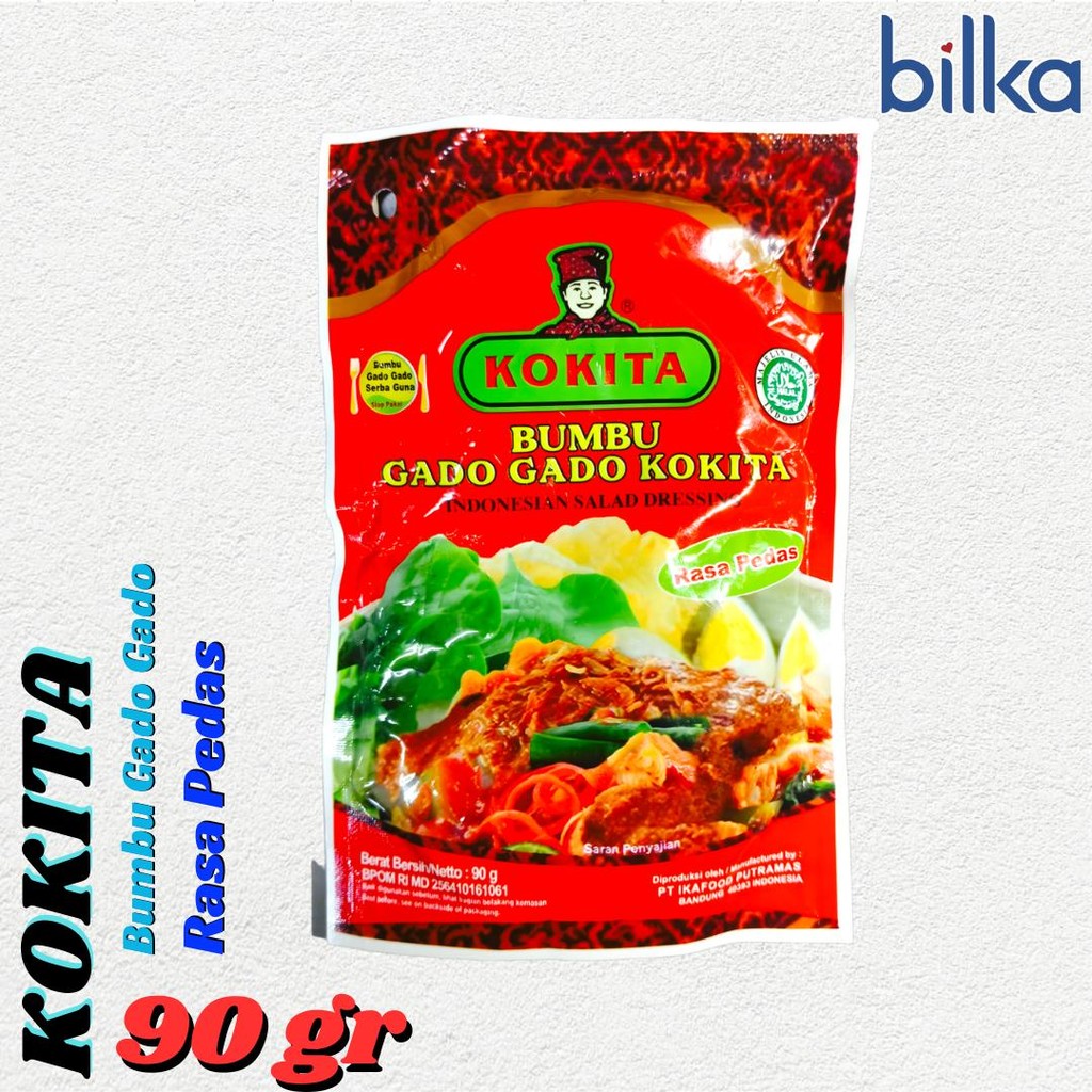

KOKITA Bumbu Gado Gado Pedas 90gr
