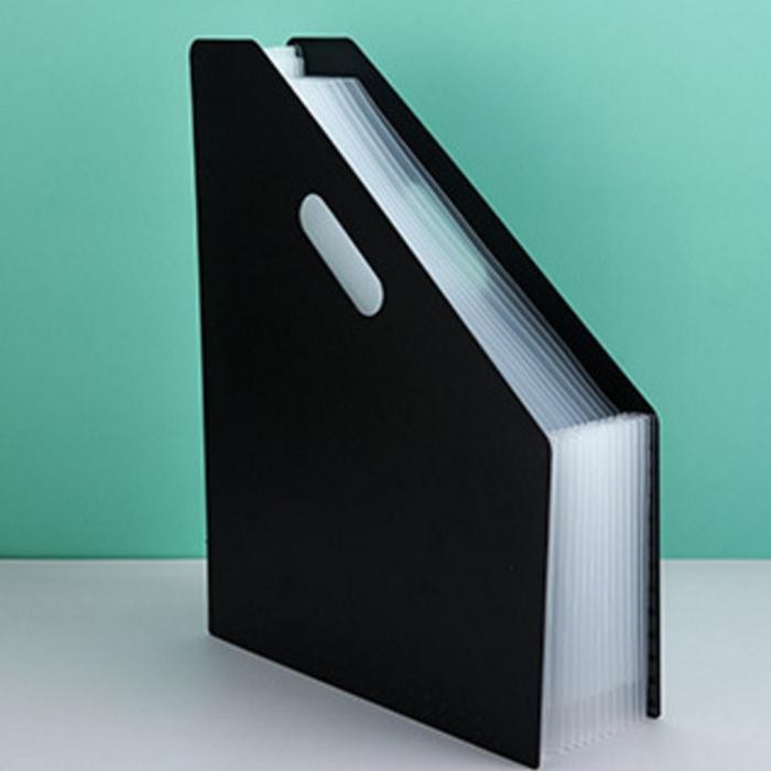 

AHHA Standing File A4 / File Folder Document Bag / Tas Dokumen File File Filling Folder 13 Sekat - Hitam 1pc