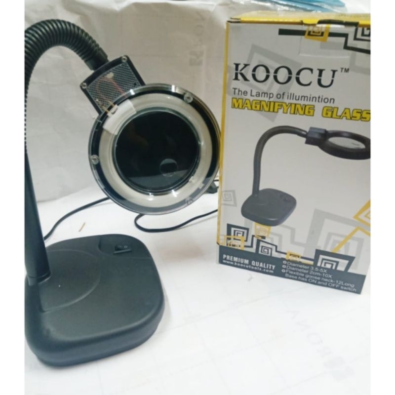 LAMPU MEJA SERVIS/LAMPU BELAJAR/LAMPU SERBAGUNA/LAMPU SERVIS KACA PEMBESAR 139