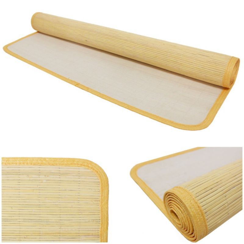 Saburina70 x 190 - Tikar Rotan Saburina Kalimantan, Lampit Rotan Saburina, Tikar Lesehan, Karpet Bam