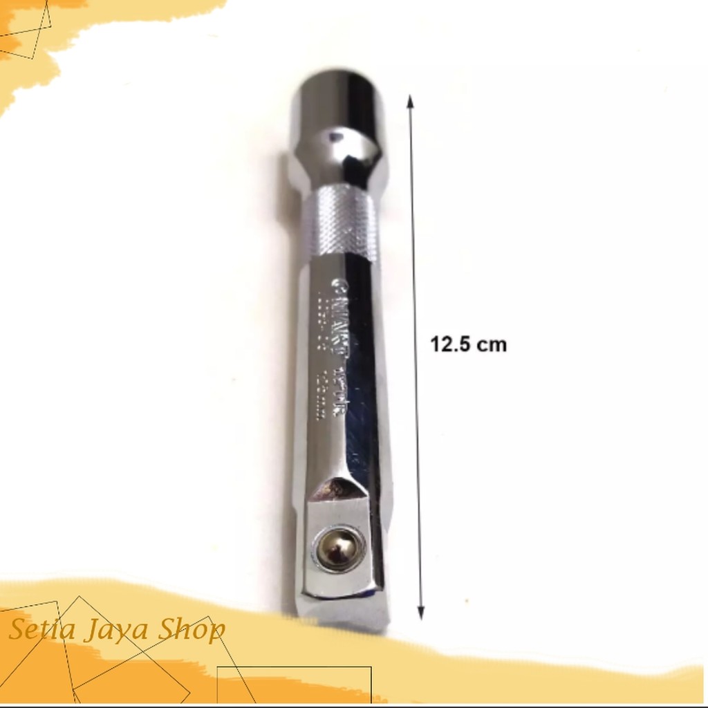 

Extension Bar 1/2 Inch DR x 5 Inch Sambungan Mata Sock, sambungan kunci shock