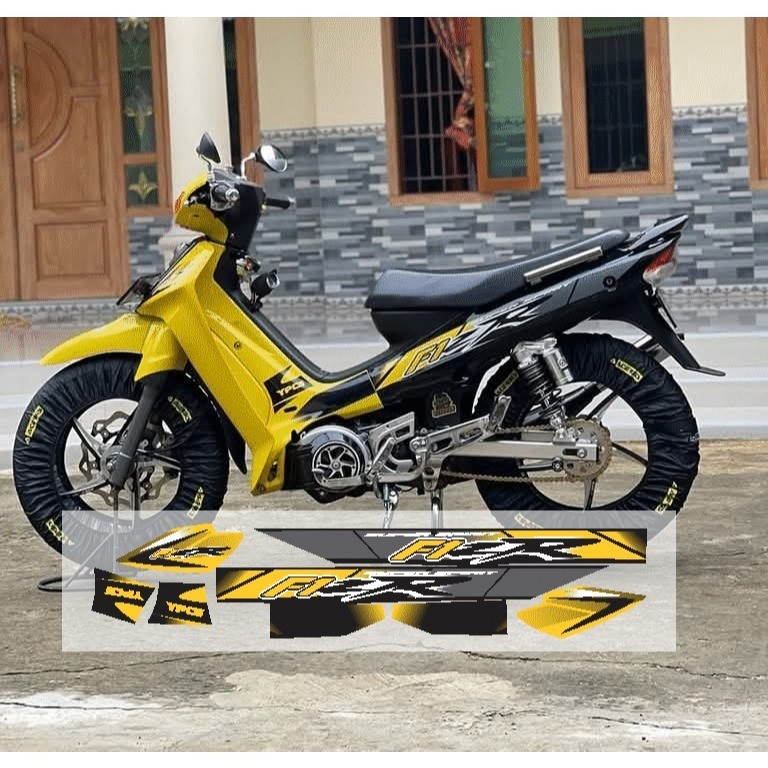 Striping Variasi FIZR Malaysia FIZ R Kuning Hitam