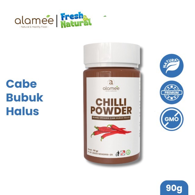 

Bumbu Cabe Cabai Bubuk Kering Halus Pedas Chilli Seasoning Powder Cabai Rempah Murni Asli Dapur 50g fresh and natural