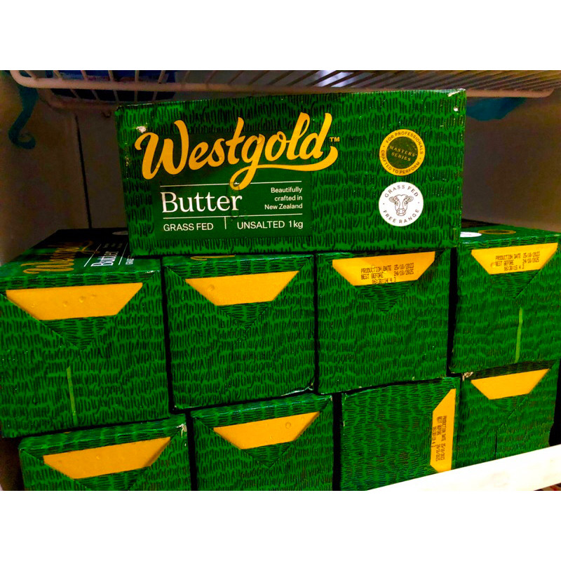 

butter unsaltted wesgold 1kg
