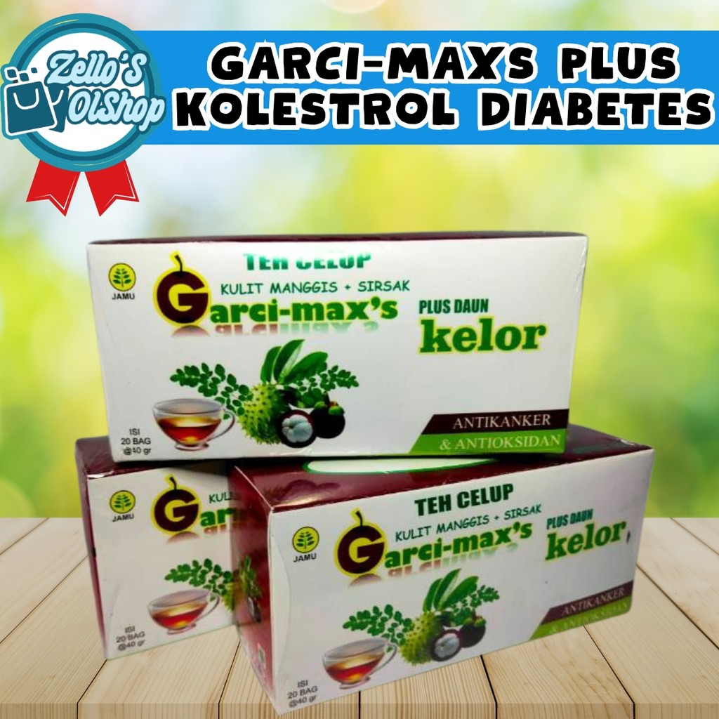 

Teh Kolestrol dan Diabetes Garci-Max's Daun Kelor Isi 20 Kantung