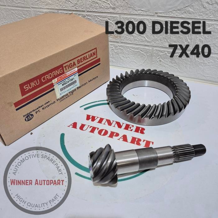 GEAR SET GIGI GARDAN MITSUBISHI L300 DIESEL L039 7X40