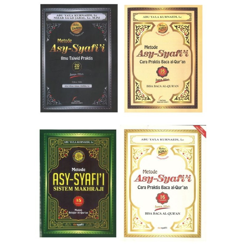 

buku Metode Asy Syafii Ilmu Tajwid Praktis Belajar Tajwid dan baca Alquran Untuk Pemula lengkap