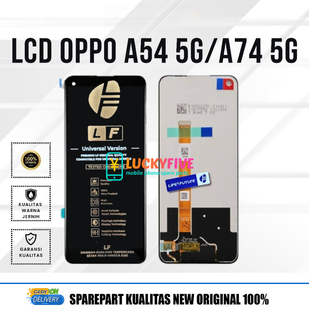 LCD Oppo A54 5G/A74 5G/A93 5G Original 100% LF Garansi 1 Minggu