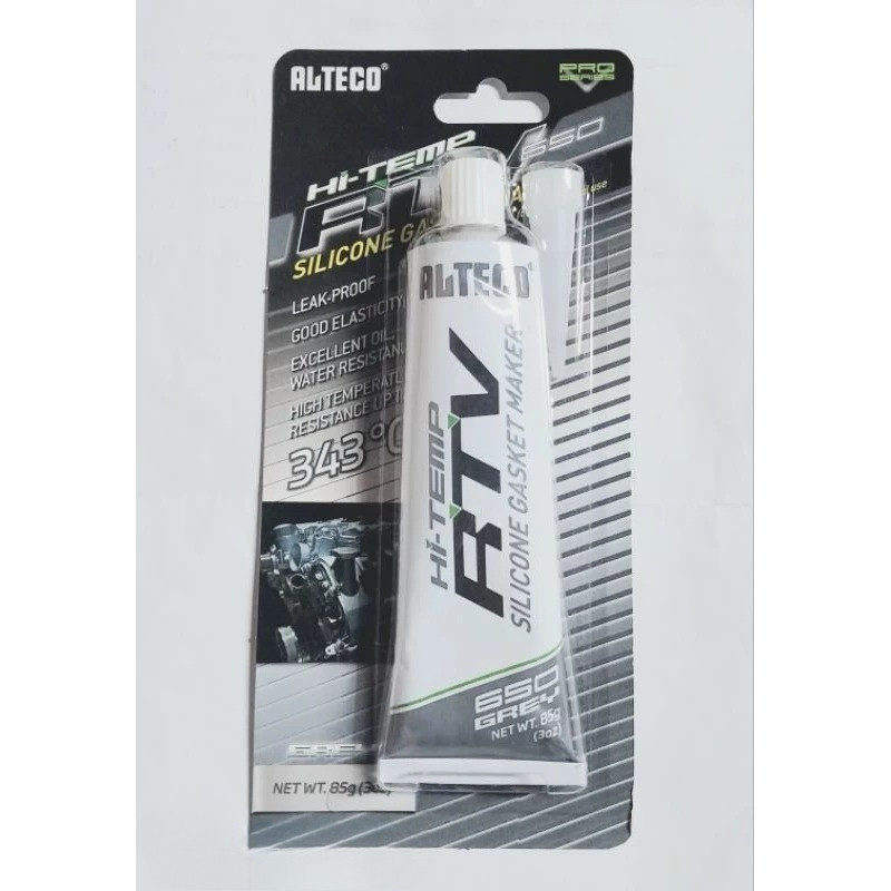 

Lem paking tahan panas RTV ALTECO ABU ABU 85 g ORIGINAL HK