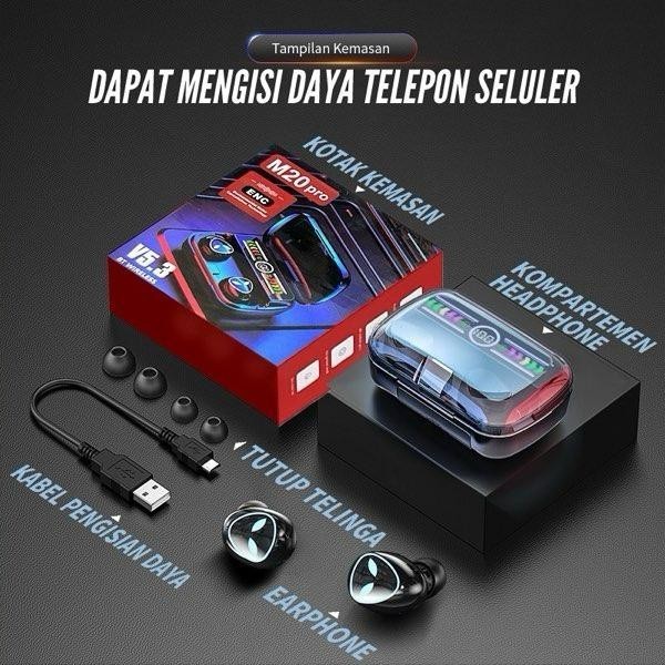 Tws Headset Bluetooth M10/M20/M21Wireless Original