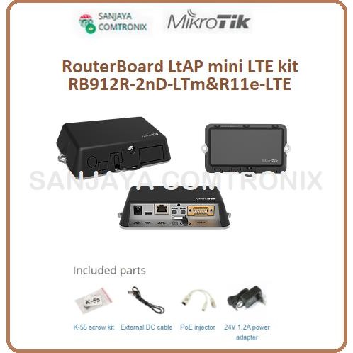 Mikrotik LtAP mini LTE kit RouterBoard 912R-2nD-LTm&R11e-LTE
