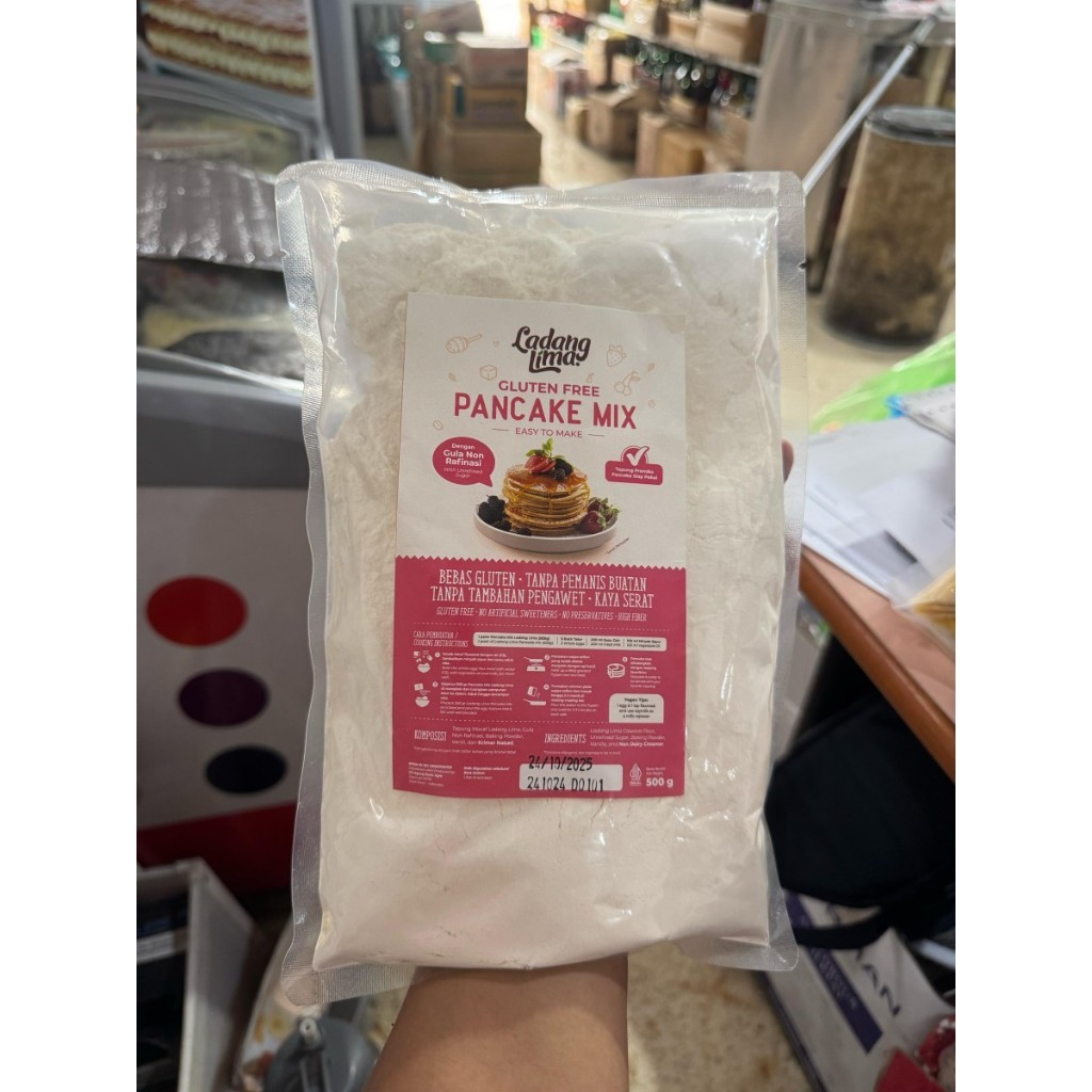

Pancake Ladang Lima / Gluten Free Pancake Ladang Lima - 500 Gram