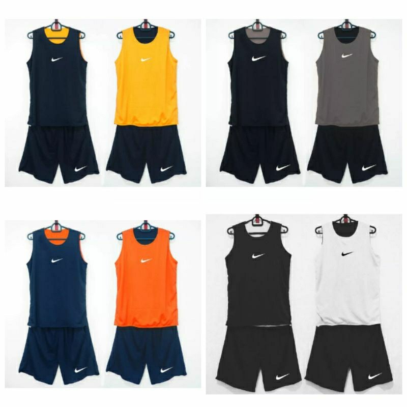 JERSEY BASKET ANAK FASTBREAK / JERSEY BASKET NIKE ANAK REVESIBLE BOLAK-BALIK