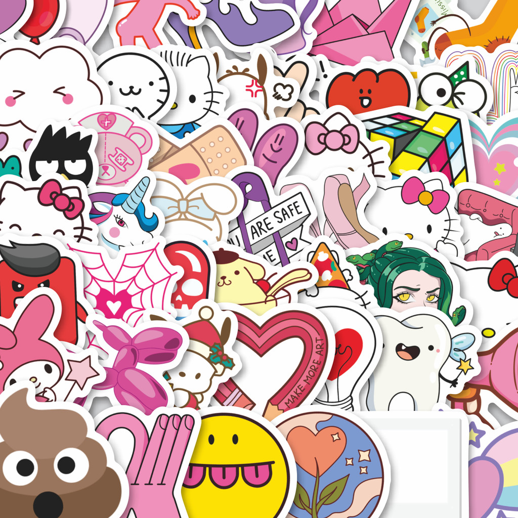 

Stiker Cutting Pack Stiker Noob Pack Stiker Random V4 Isi 100Pcs Series Aesthetic Lucu Keren Untuk Koper Bahan Vynil