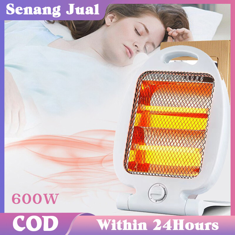 600W Penghangat Ruangan Portable / Pemanas Ruangan Mini / Plug EU CO