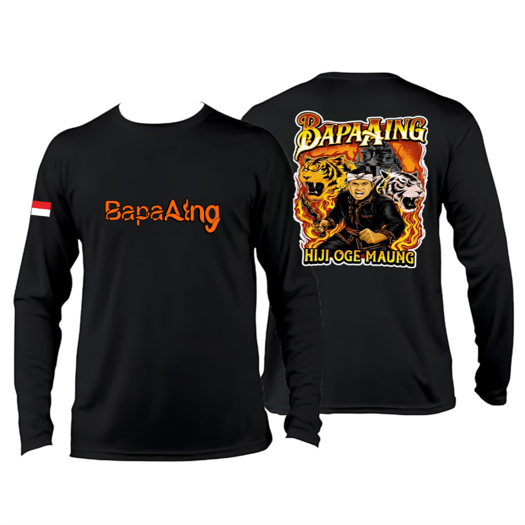 Kaos Adem Dan Tebal Bapak Aing kata2 VIiral Crew Neck Kaos Murah baju kata kata keren baju kaos pria