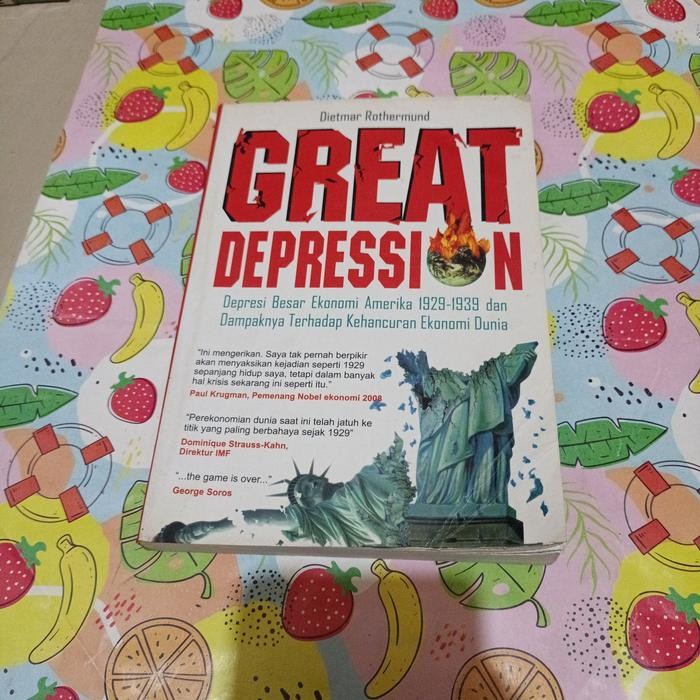 Buku Great Depression - Depresi besar Ekonomi Amerika  1929 - 1939