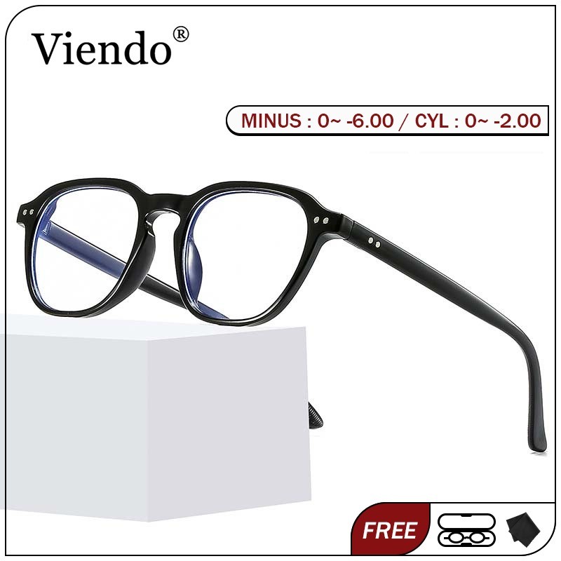 Viendo Kacamata Photocromic Anti Radiasi Minus Wanita Pria Terbaru Cowok Baru 2022 Fotocromic Kacama