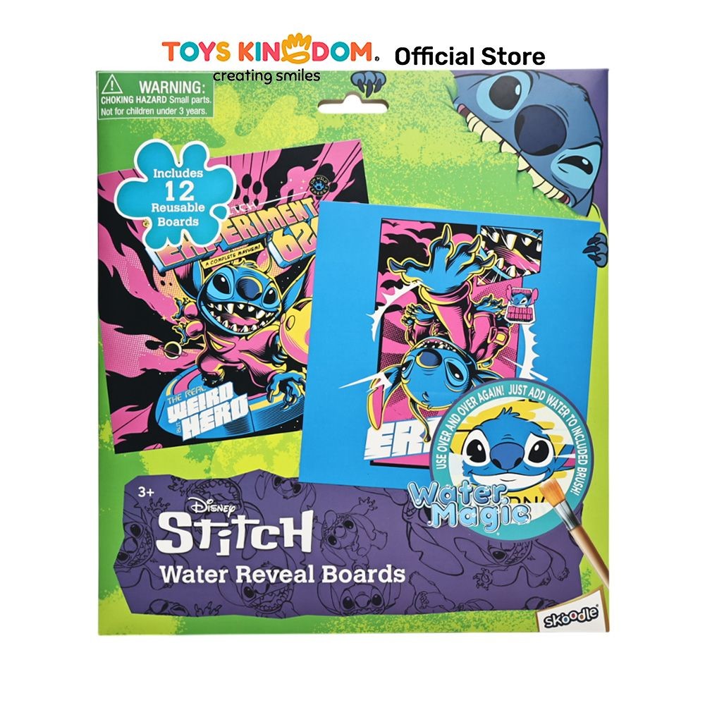 

Toys Kingdom Red Ridge Set Water Amazing Stitch - Mix Seni Gambar Buku Melukis Dan Mewarnai Anak Kids Coloring Book Painting Book