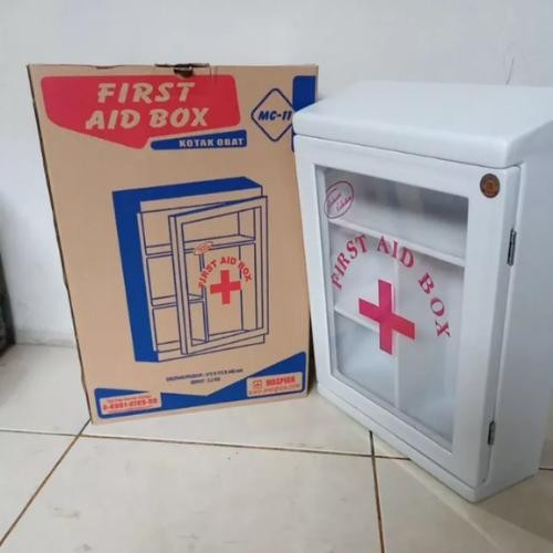 Dijual Kotak Obat P3K frist aid Kit Lengkap Isi Type A - TANPA ISI Terlaris Tbk