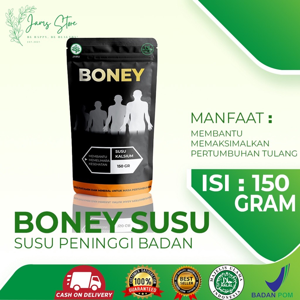 

susu penambah tinggi badan untuk dewasa bpom / susu tinggi badan permanen / susu tinggi badan dewasa / boney susu / boney