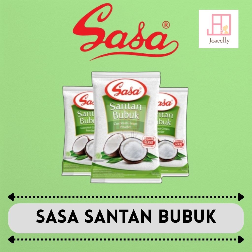 

JOSCELLY.ID SASA Santan Bubuk 20 gr | 75 gr ​​​​​​​