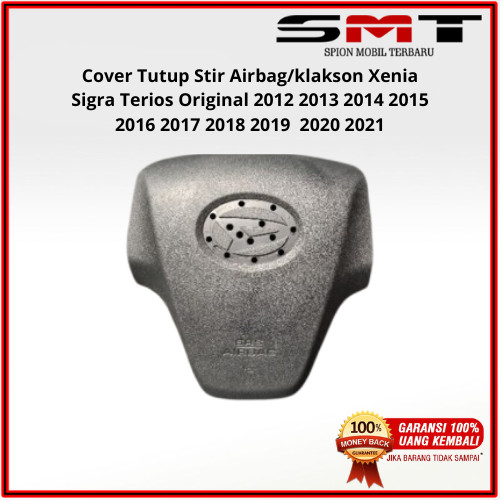Cover Tutup Stir Airbag/klakson Xenia Sigra Terios Original 2012 2013 2014 2015 2016 2017 2018 2019 