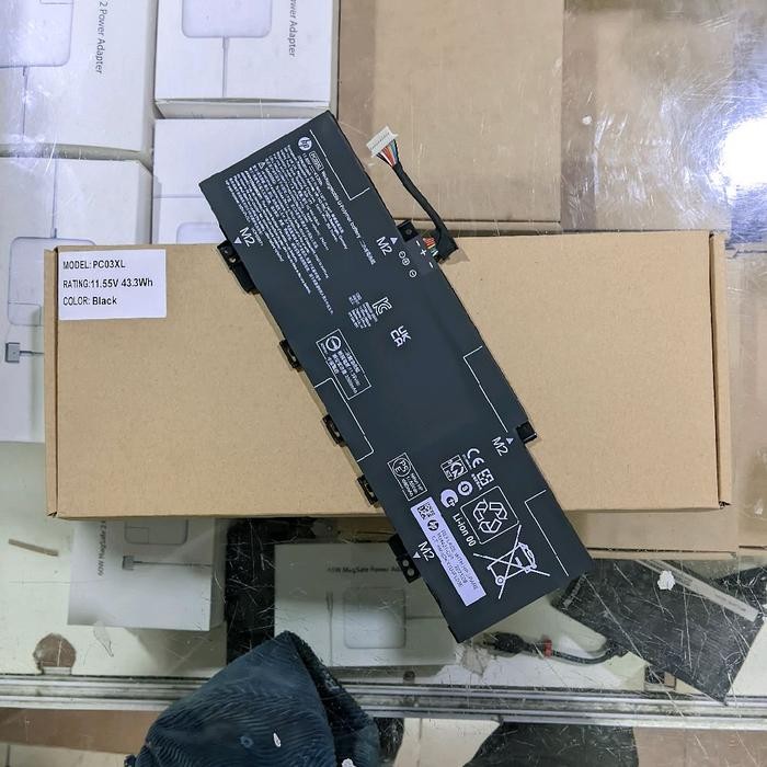 ORIGINAL Baterai Hp Pavilion X360 14M 14-DY 14-DW 14-BE 15-ER PC03XL