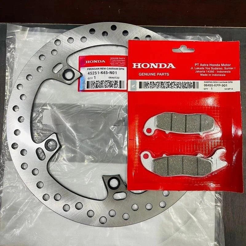 Piringan cakram Depan CBR CB150R CBR Facelift CBR 150 Led CBR New + Kampas Rem K45