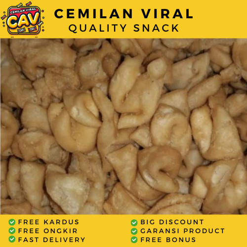 

CAV BATAGOR KERING 100gr Batagor Mini Kering Batagor Kering Bandung Batagor Bandung Pangsit Goreng