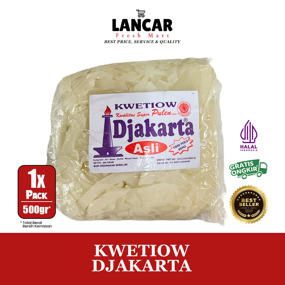 

KUETIAU DJAKARTA / KWETIAU DJAKARTA 500GR