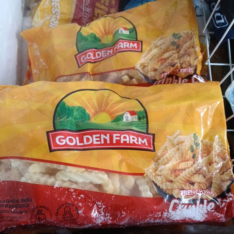 

Golden Farm Kentang Crinkle Cut 1 kg
