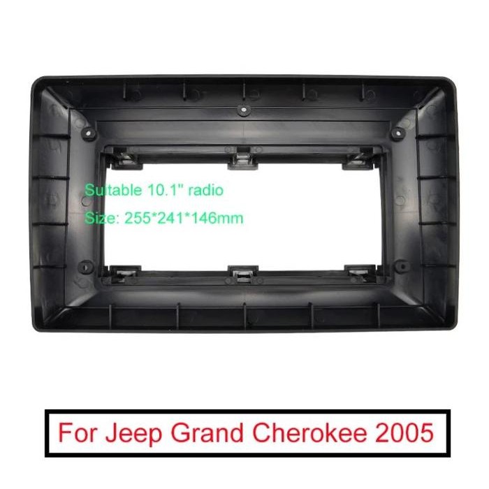 Frame head unit android 10 inch Jeep Grand Cherokee 2005 - 2007