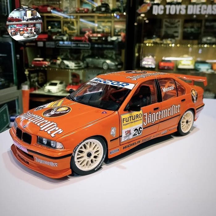 Diecast BMW 320 E36 DTM Jager no.26  UT Moeels  Metal Rare models Miniature
